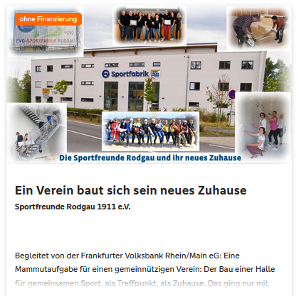 Bild Sternebewerbung Sporthalle