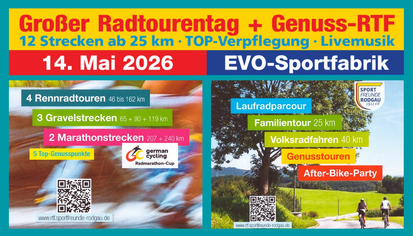 Radtourentag 2026 Info Banner