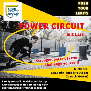 Neues Angebot Power Circuit - indoor und outdoor