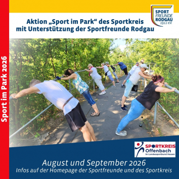 Sport im Park 2026