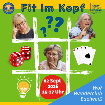 FIT IM KOPF startet wieder